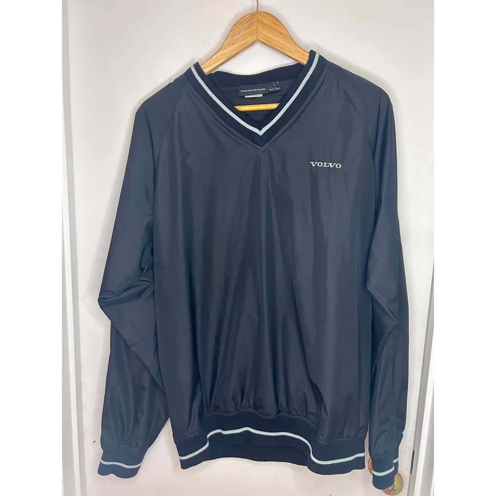 Volvo Men’s Navy Windbreaker Pullover